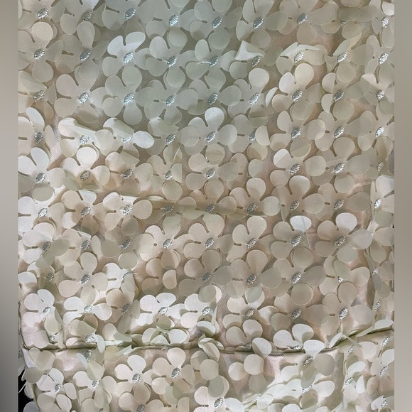 Anthropologie green floral mini dress - Picture 5 of 5